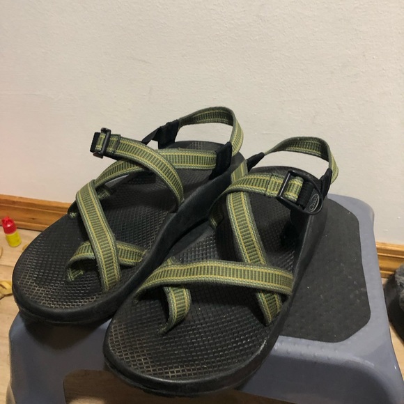 Chaco Cloud ZX2 Classic Men’s Green Strappy Sport Sandals Size M10 main image 4